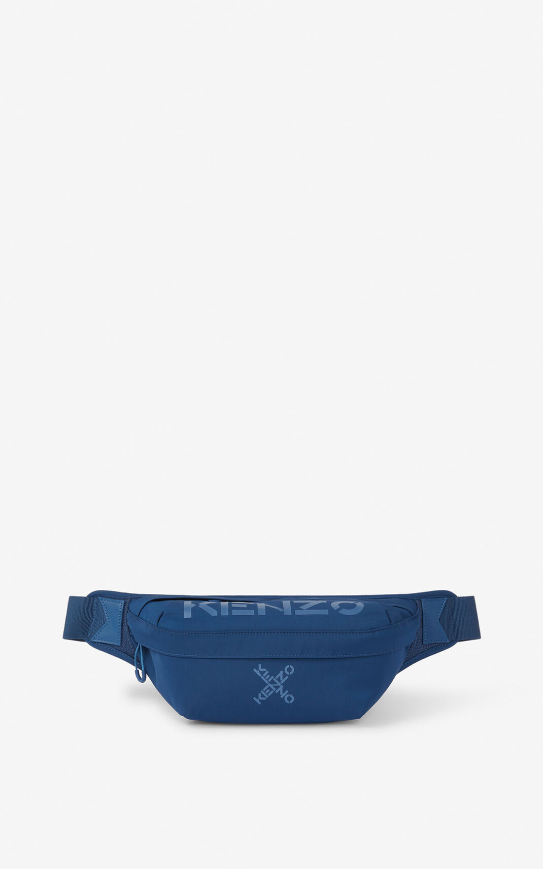 Kenzo Sport Belt Bag Dark Blue For Womens 6057ARYFT
